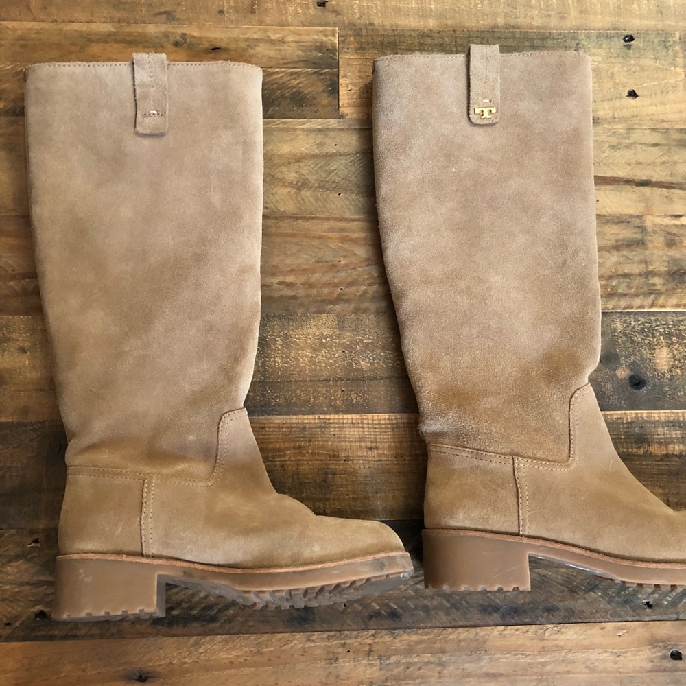 TORY BURCH SUEDE BOOTS